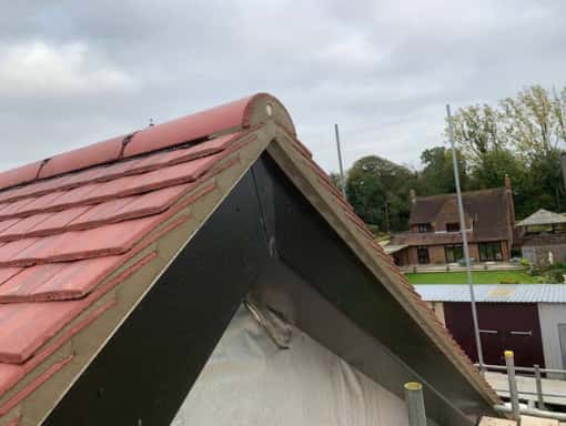 This is a photo of a roof recently installed carried out in Nuneaton. Works have been carried out by Nuneaton Roofing Company