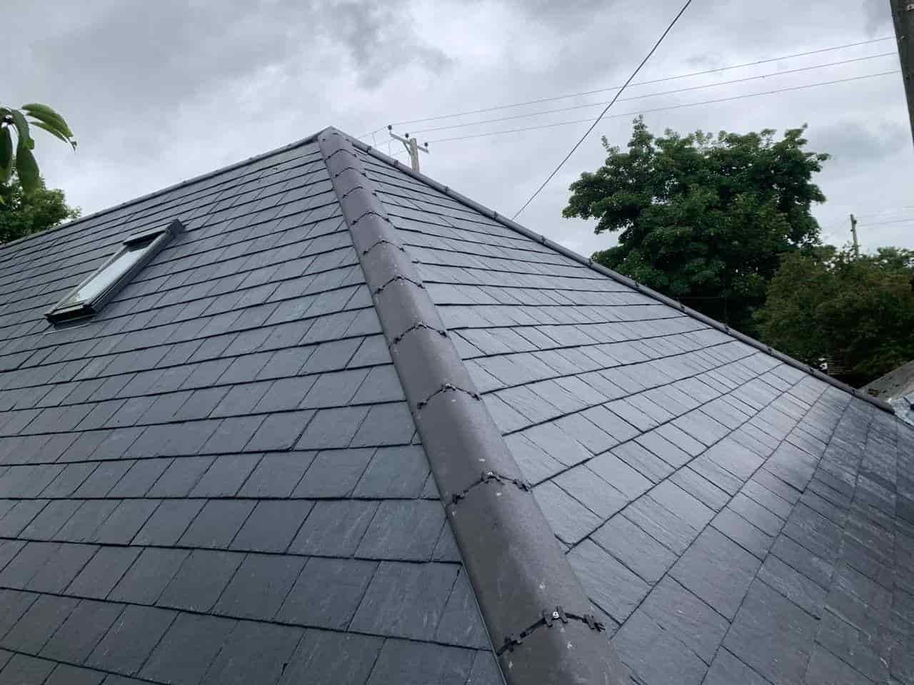 This is a photo of a Slate roof installation installed in Nuneaton